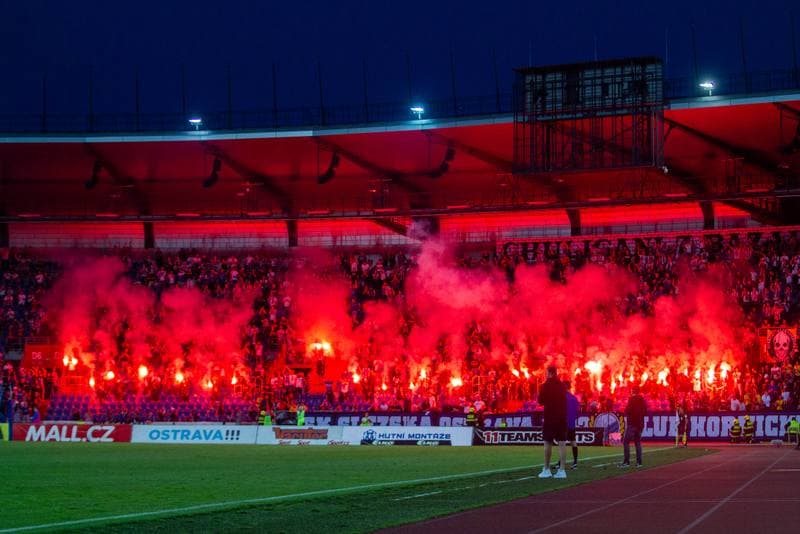 Football. Fortuna:Liga. Banik Ostrava - Slavia Prague. 11.05.2022