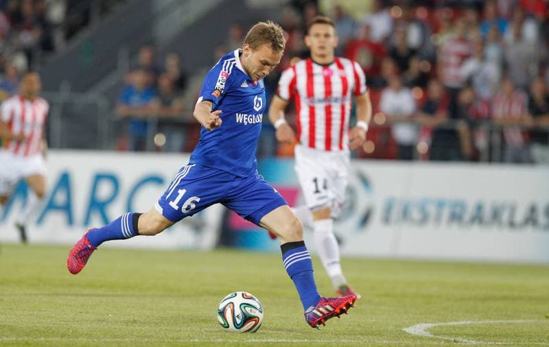 Football. T-Mobile Ekstraklasa. Cracovia Krakow - Ruch Chorzow. 02.06.2015
