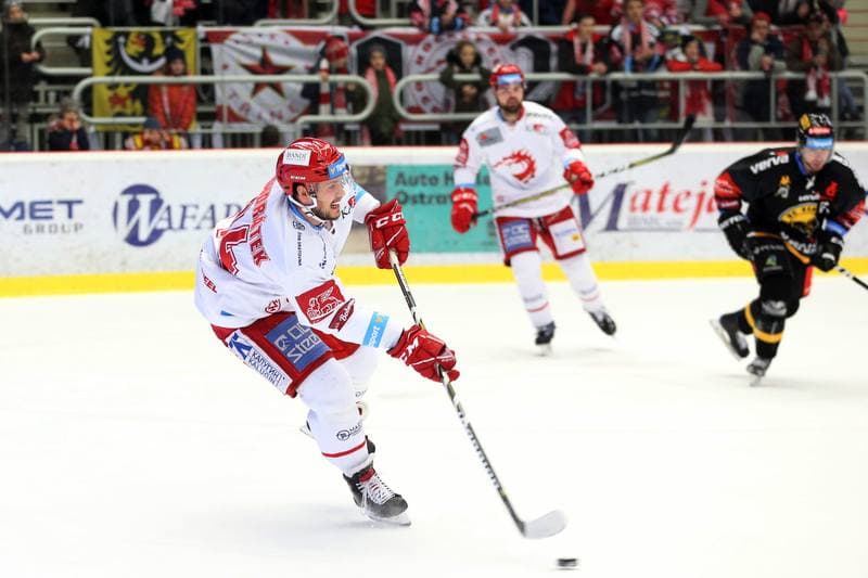 Ice Hockey. Tipsport Extraliga. Ocelari Trinec - HC Verva Litvinov. 06.01.2019