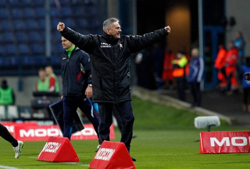 Football. PKO BP Ekstraklasa. Wisla Krakow - Cracovia Krakow. 29.11.2015