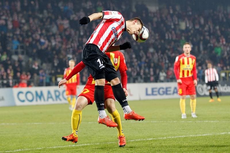 Football. T-Mobile Ekstraklasa. Cracovia Krakow - Korona Kielce. 22.05.2015