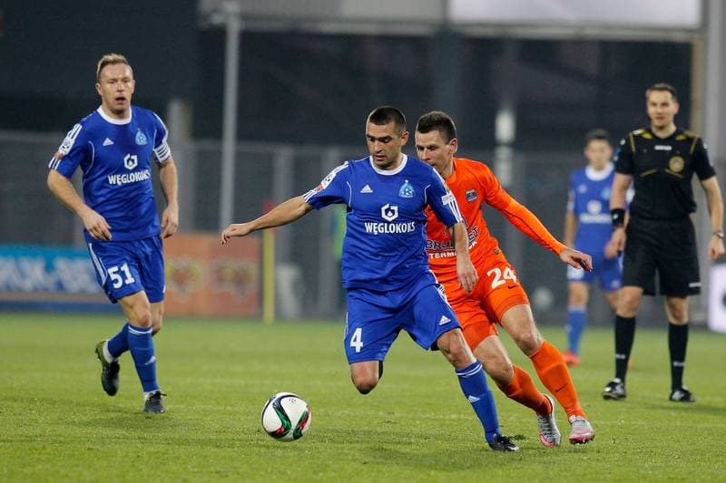 Football. PKO BP Ekstraklasa. Termalica Bruk-Bet Nieciecza - Ruch Chorzow. 19.12.2015