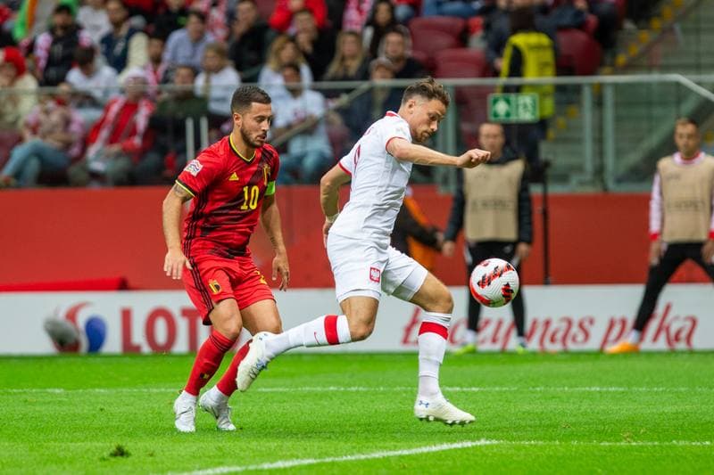 Football. UEFA Nations League. Poland - Belgium. 14.06.2022