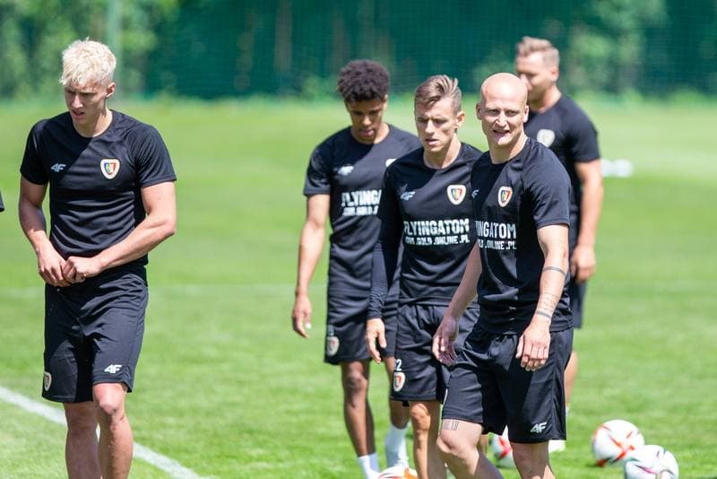 Football. Piast Gliwice. Training. 15.06.2022