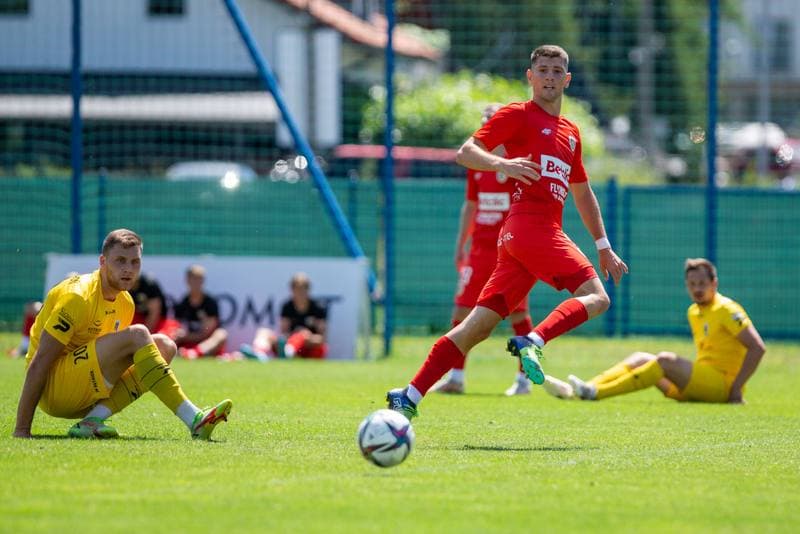 Football. Sparing. Kuznia Ustron - Piast Gliwice. 18.06.2022
