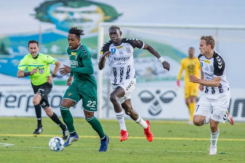 Football. Fortuna I Liga. Sandecja Nowy Sacz - Zaglebie Sosnowiec. 31.10.2021