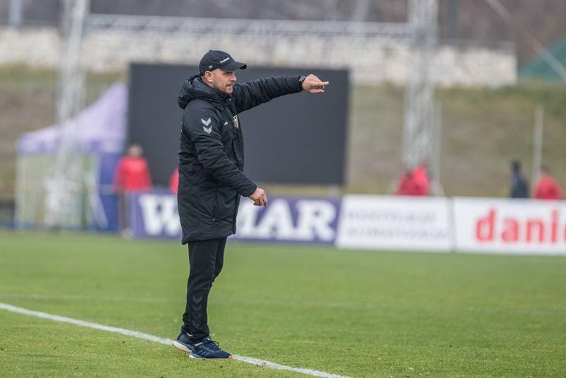 Football. Sparing. Zaglebie Sosnowiec - GKS Tychy. 13.11.2021