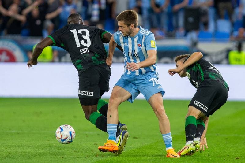 Football. UEFA Champions League. Slovan Bratislava - Ferencvaros. 27.07.2022