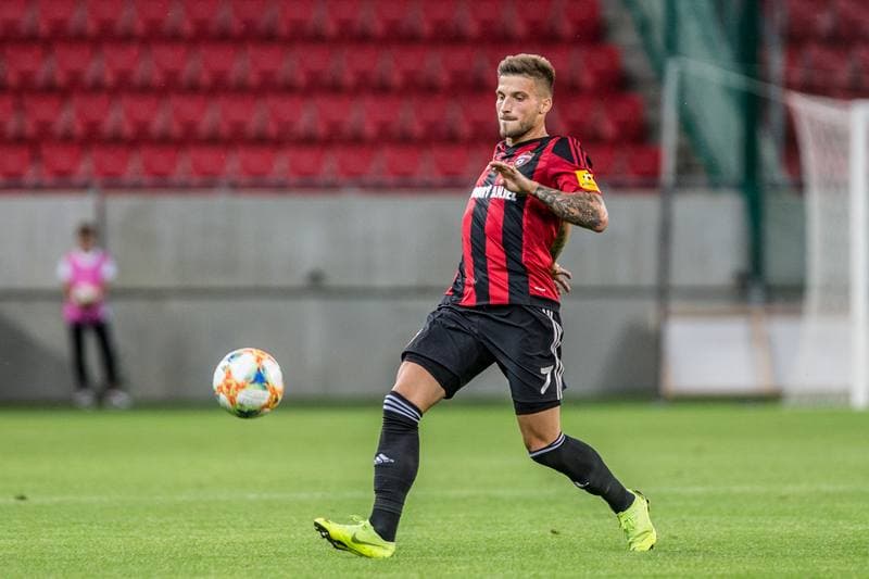 Football. UEFA Europa League. Spartak Trnava - Radnik Bijeljina. 18.07.2019