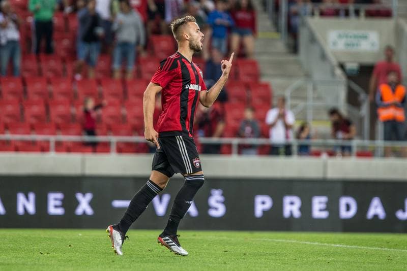 Football. UEFA Europa League. Spartak Trnava - Radnik Bijeljina. 18.07.2019