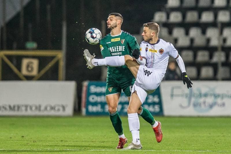 Football. Fortuna I Liga. Zaglebie Sosnowiec - Chrobry Glogow. 24.11.2021