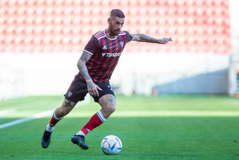 Football. UEFA Conference League. Spartak Trnava - Rakow Czestochowa. 04.08.2022