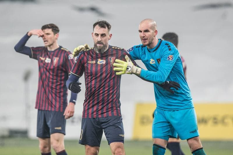 Football. PKO BP Ekstraklasa. Gornik Zabrze - Pogon Szczecin. 12.12.2021