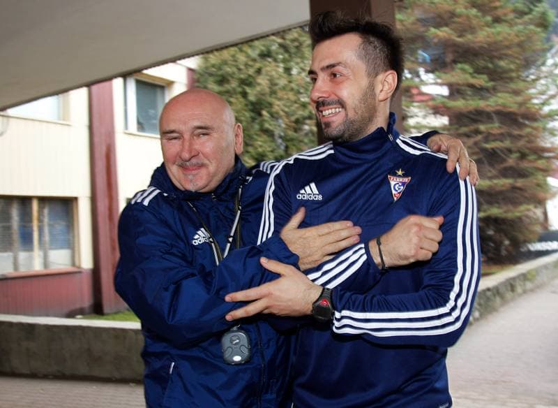 Football. Gornik Zabrze. Training. 04.03.2016