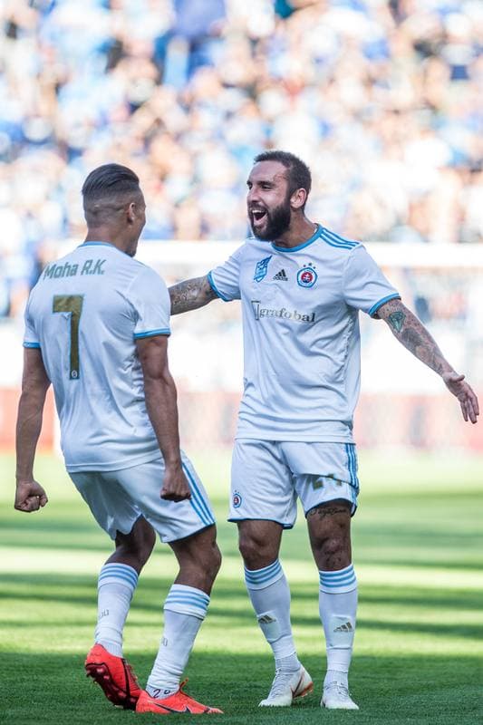 Football. UEFA Europa League. Slovan Bratislava - KF Feronikeli. 24.07.2019