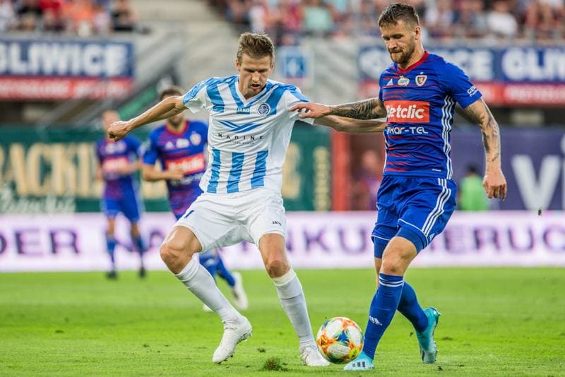 Football. UEFA Europa League. Piast Gliwice - FK Riga. 25.07.2019
