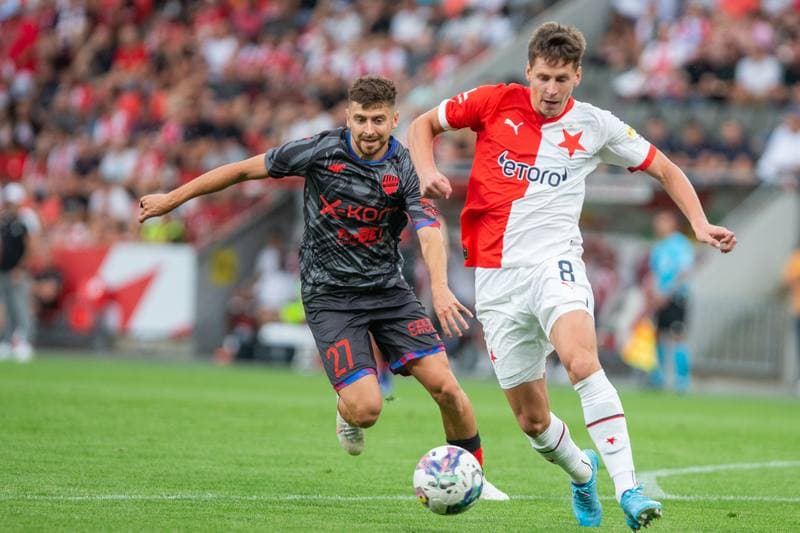Football. UEFA Conference League. Slavia Prague - Rakow Czestochowa. 25.08.2022