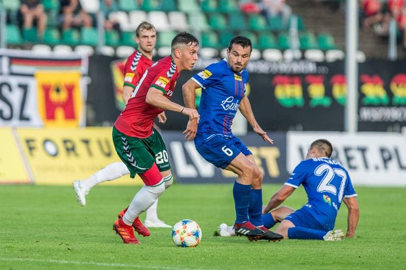 Football. Fortuna I Liga. Zaglebie Sosnowiec - Podbeskidzie Bielsko-Biala. 27.07.2019