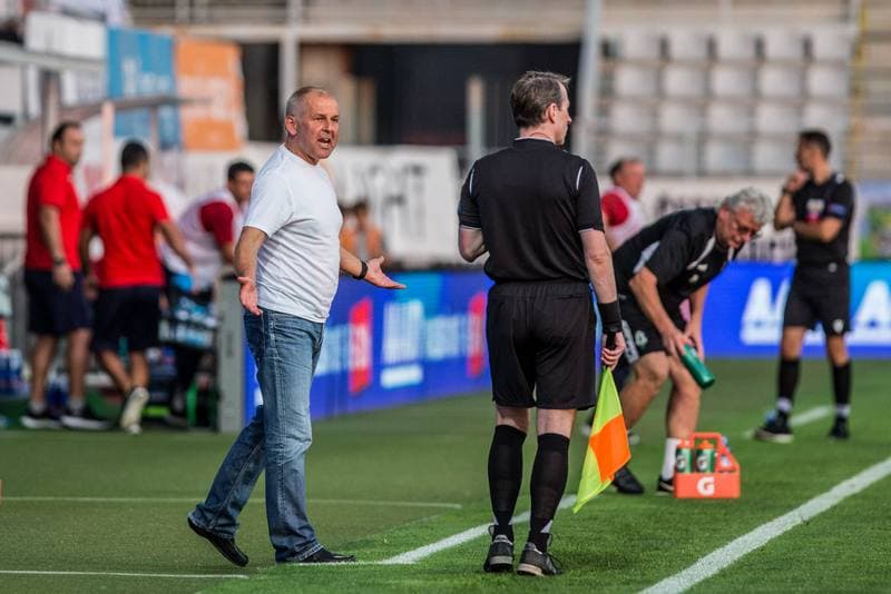 Football. UEFA Europa League. FK Jablonec - FC Pyunik Yerevan. 01.08.2019