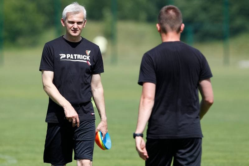 Football. Zaglebie Sosnowiec. Training. 22.06.2016