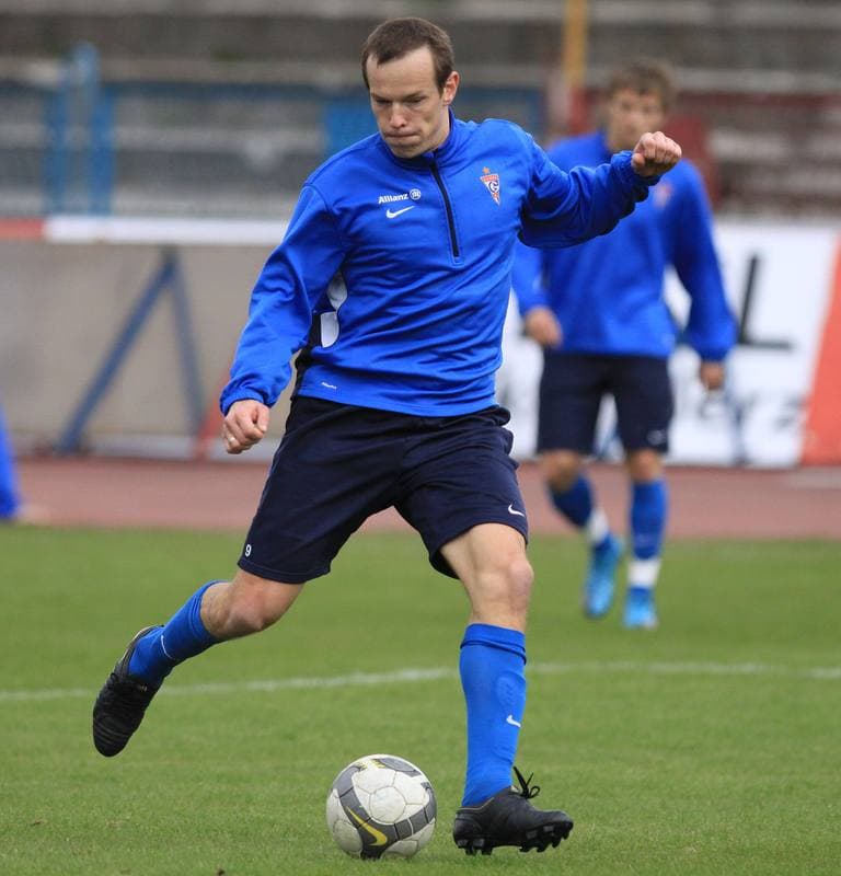 Football. Gornik Zabrze. Training. 30.03.2010