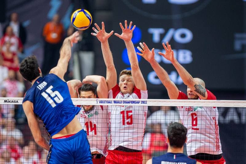 Volleyball. FIVB Men's World Championship. Poland - Italy. 11.09.2022