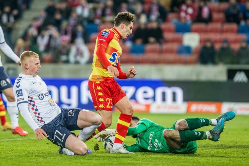 Football. PKO BP Ekstraklasa. Gornik Zabrze - Jagiellonia Bialystok. 14.02.2022