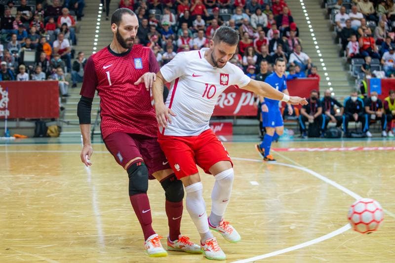 Futsal. World Cup Qualifiers. Poland - Greece. 19.09.2022