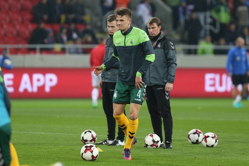 Football. World Cup Qualifiers. Slovakia - Lithuania. 11.11.2016