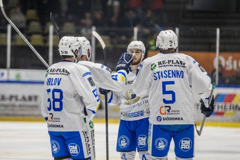 Ice Hockey. PHL. Re-Plast Unia Oswiecim - JKH GKS Jastrzebie. 20.03.2022