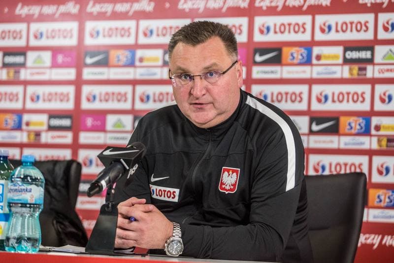Football. Poland national team. Press Conference. 21.03.2022