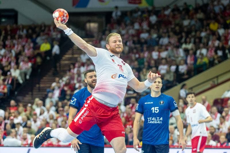 Handball. European Championship Qualifiers. Poland - Italy. 13.10.2022