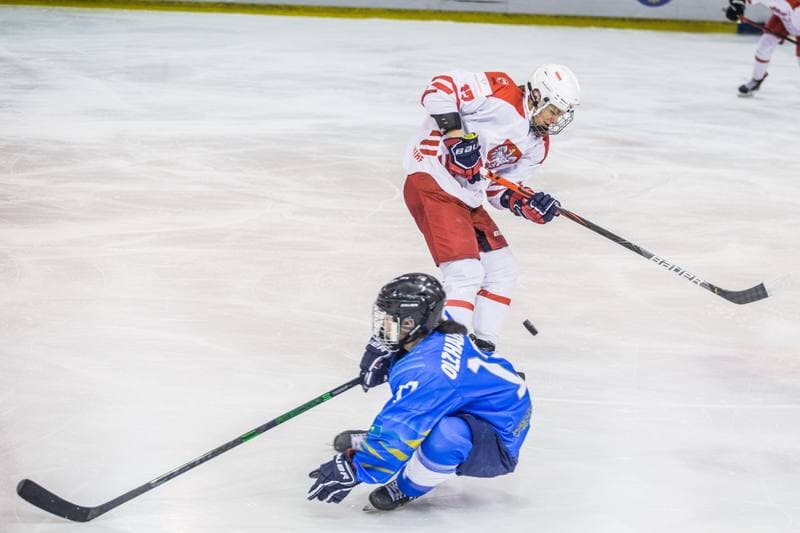 Ice Hockey. Women's World Championship Division 1B. Poland - Kazakhstan. 08.04.2022