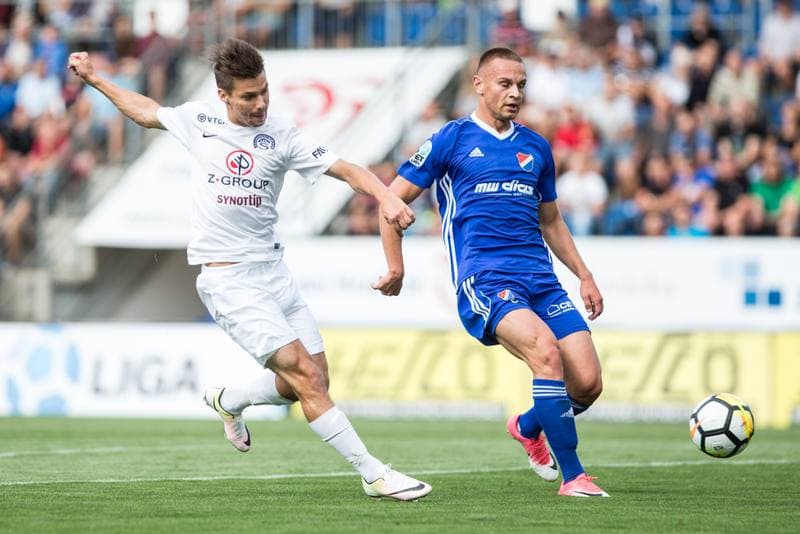 Football. HET Liga. 1 FC Slovacko - Banik Ostrava. 12.08.2017