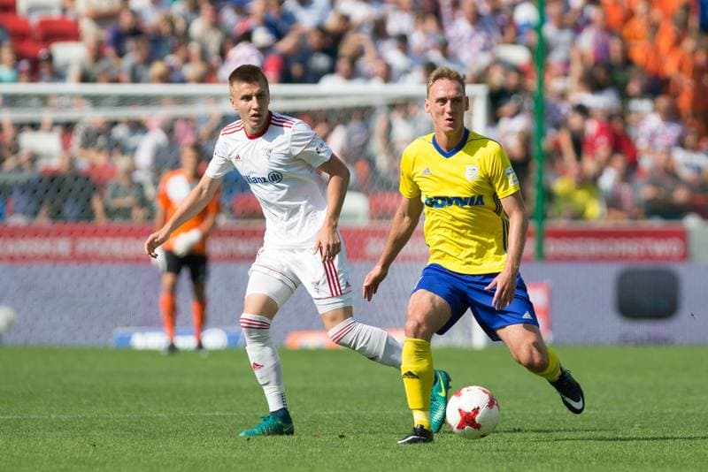 Football. Lotto Ekstraklasa. Gornik Zabrze - Arka Gdynia. 13.08.2017