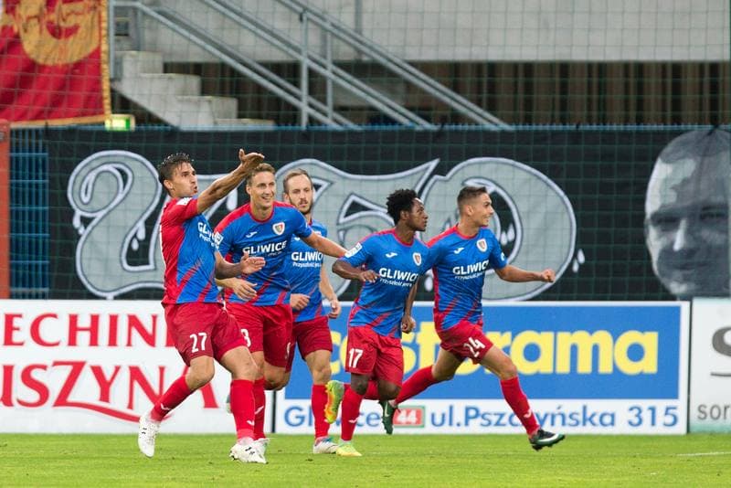 Football. Lotto Ekstraklasa. Piast Gliwice - Korona Kielce. 19.08.2017