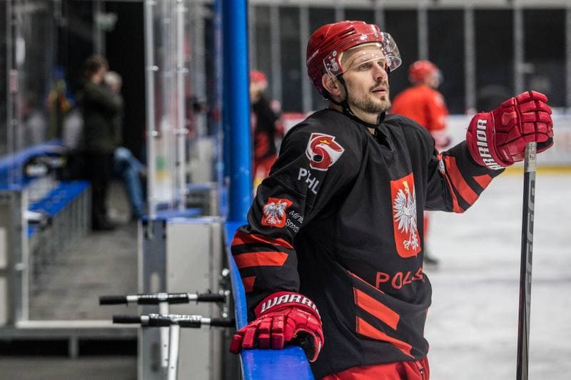 Ice Hockey. Poland national team. Training. 18.04.2022