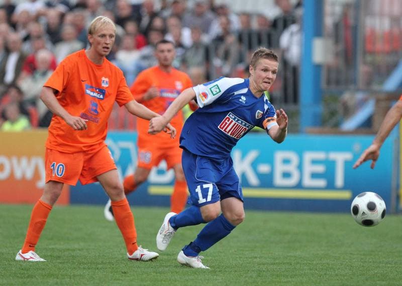 Football. I liga. Termalica Bruk-Bet Nieciecza - Piast Gliwice. 10.09.2011