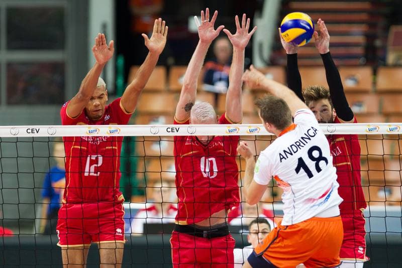 Volleyball. CEV EuroVolley. France - Netherlands. 27.08.2017