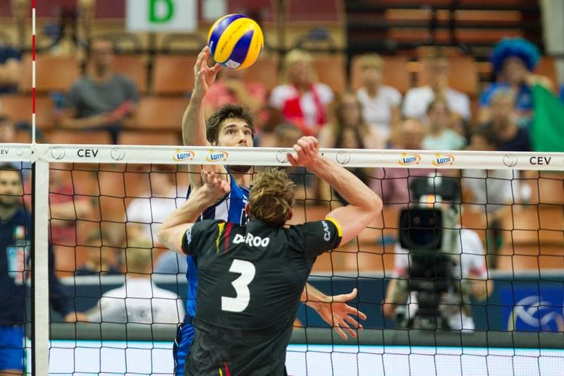 Volleyball. CEV EuroVolley 2017. Belgium - Italy. 31.08.2017