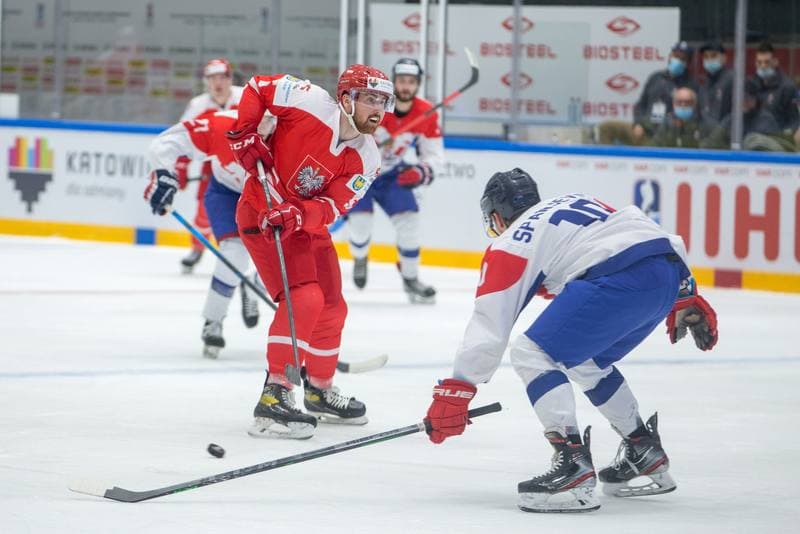 Ice Hockey. World Championship Division 1 Group B. Serbia - Poland. 29.04.2022