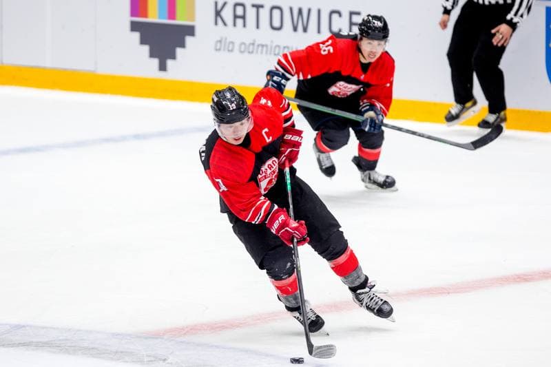 Ice Hockey. World Championship Division 1 Group B. Japan - Ukraine. 30.04.2022