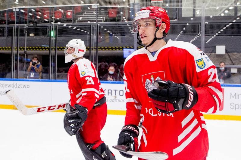 Ice Hockey. World Championship Division 1 Group B. Poland - Japan. 01.05.2022