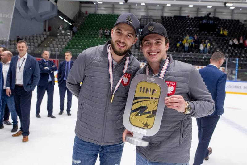 Ice Hockey. World Championship Division 1 Group B. Estonia - Ukraine. 01.05.2022