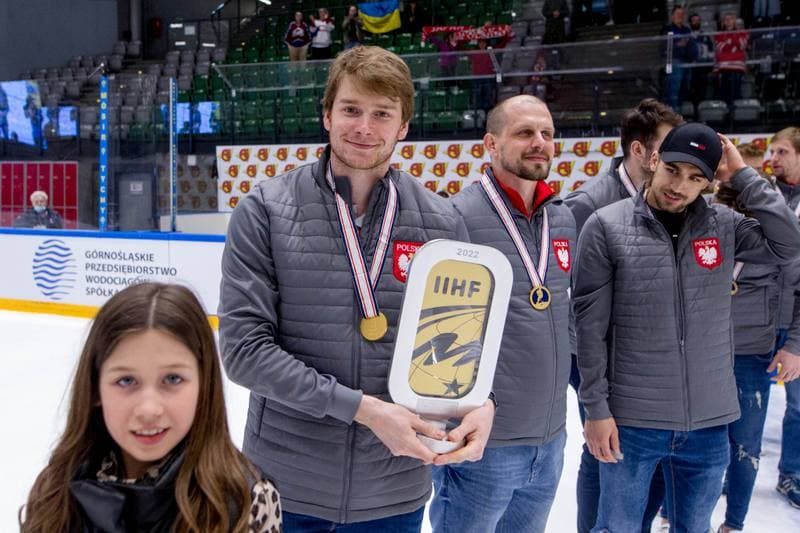 Ice Hockey. World Championship Division 1 Group B. Estonia - Ukraine. 01.05.2022