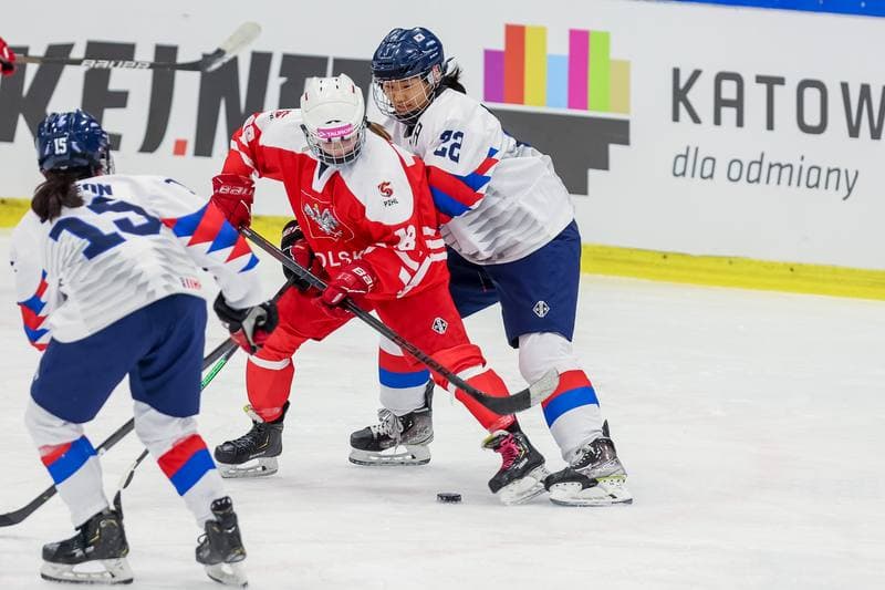 Ice Hockey. Women's U18 World Championship Division 1B. Poland - Korea. 10.01.2023