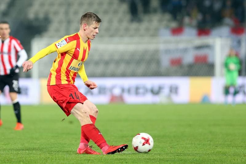 Football. Lotto Ekstraklasa. Cracovia Krakow - Korona Kielce. 04.12.2017