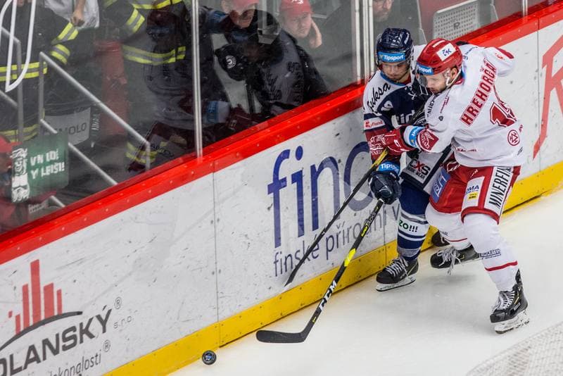 Ice Hockey. Tipsport Extraliga. Ocelari Trinec - Vitkovice Ridera. 21.11.2019