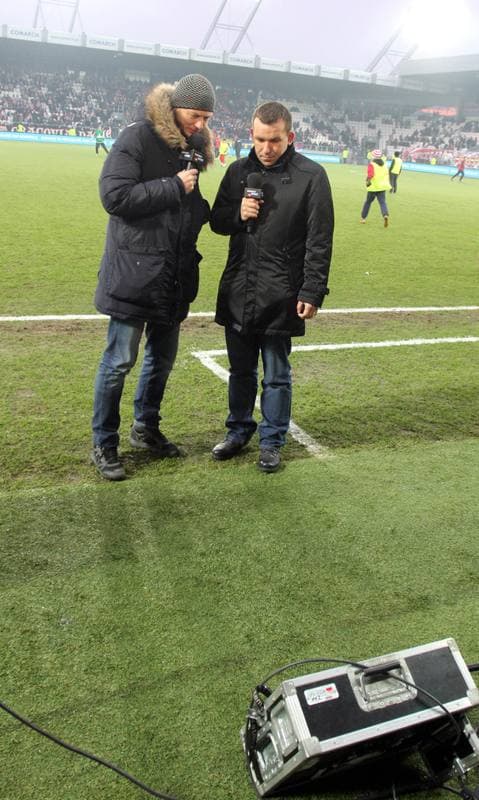 Football. T-Mobile Ekstraklasa. Cracovia Krakow - Lechia Gdansk. 18.02.2012