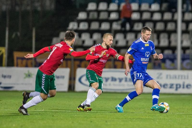 Football. Fortuna I Liga. Zaglebie Sosnowiec - Bruk-Bet Termalica Nieciecza. 29.11.2019